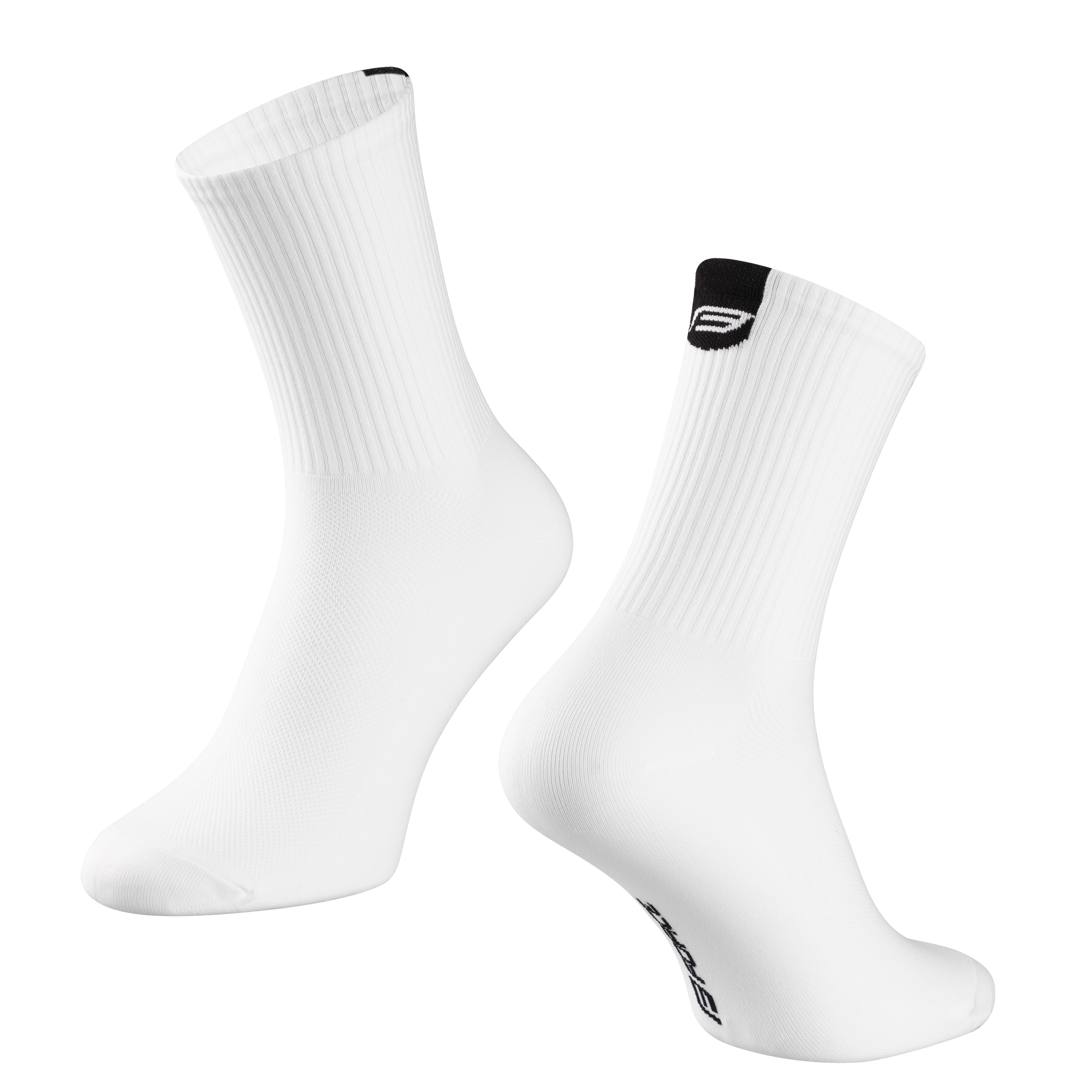 čarape FORCE LONGER, bijela L-XL/42-46